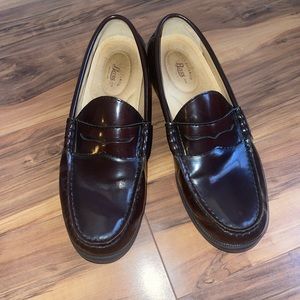GH BASS Weejun 10.5 loafer burgundy mens like new